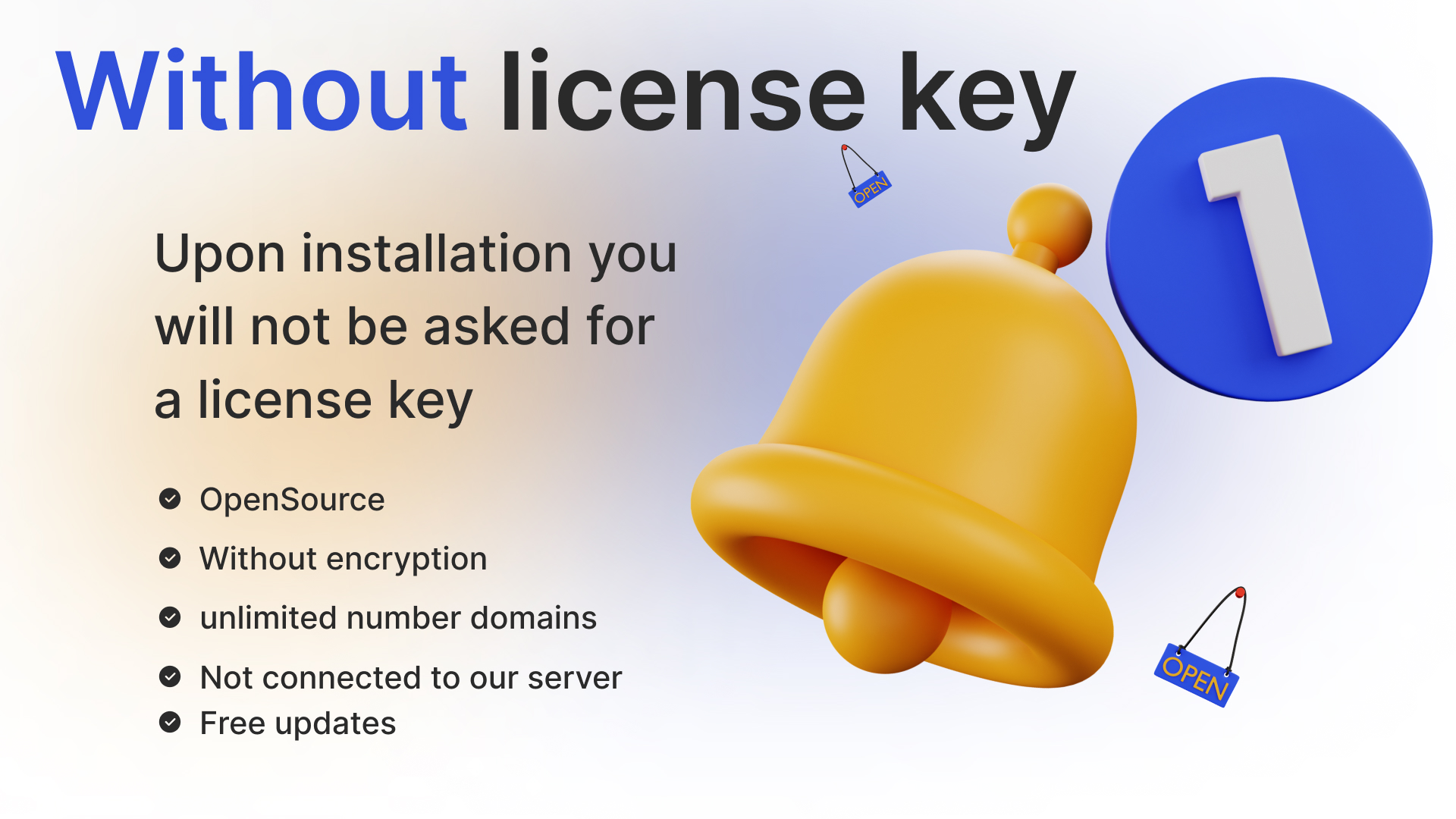 Without license key